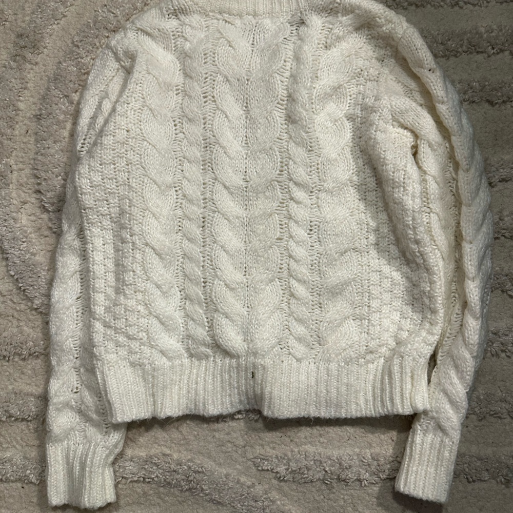Miami Ivory Knit Sweater